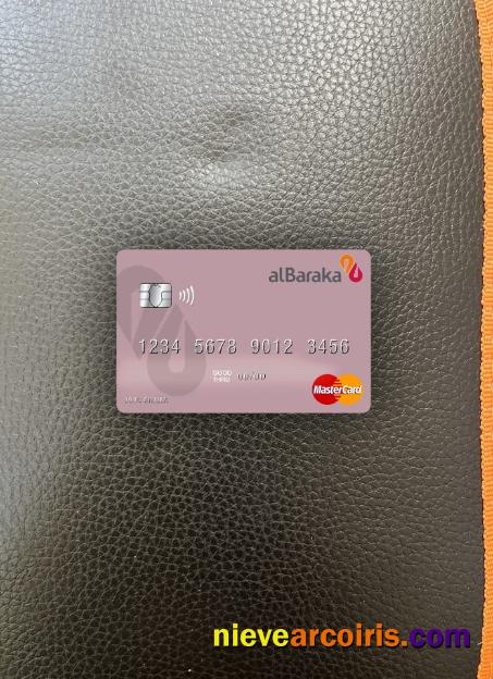 Syria Al Baraka Bank mastercard photolook